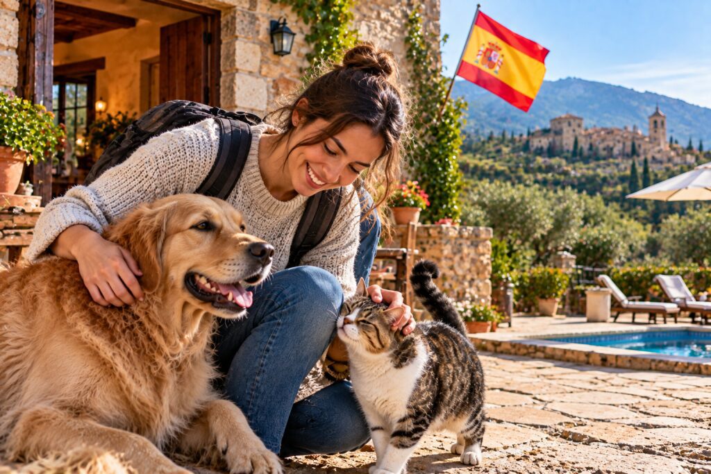 En españa buscan cuidadores de casas y mascotas