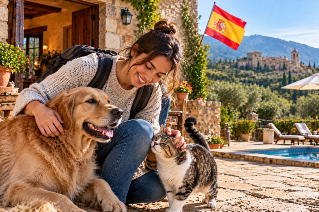 En españa buscan cuidadores de casas y mascotas