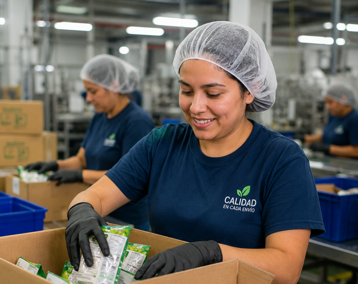 Fabricas buscando empacadores con experiencia