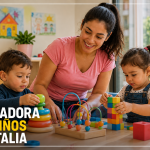 Trabajo de cuidadora de niños en Italia