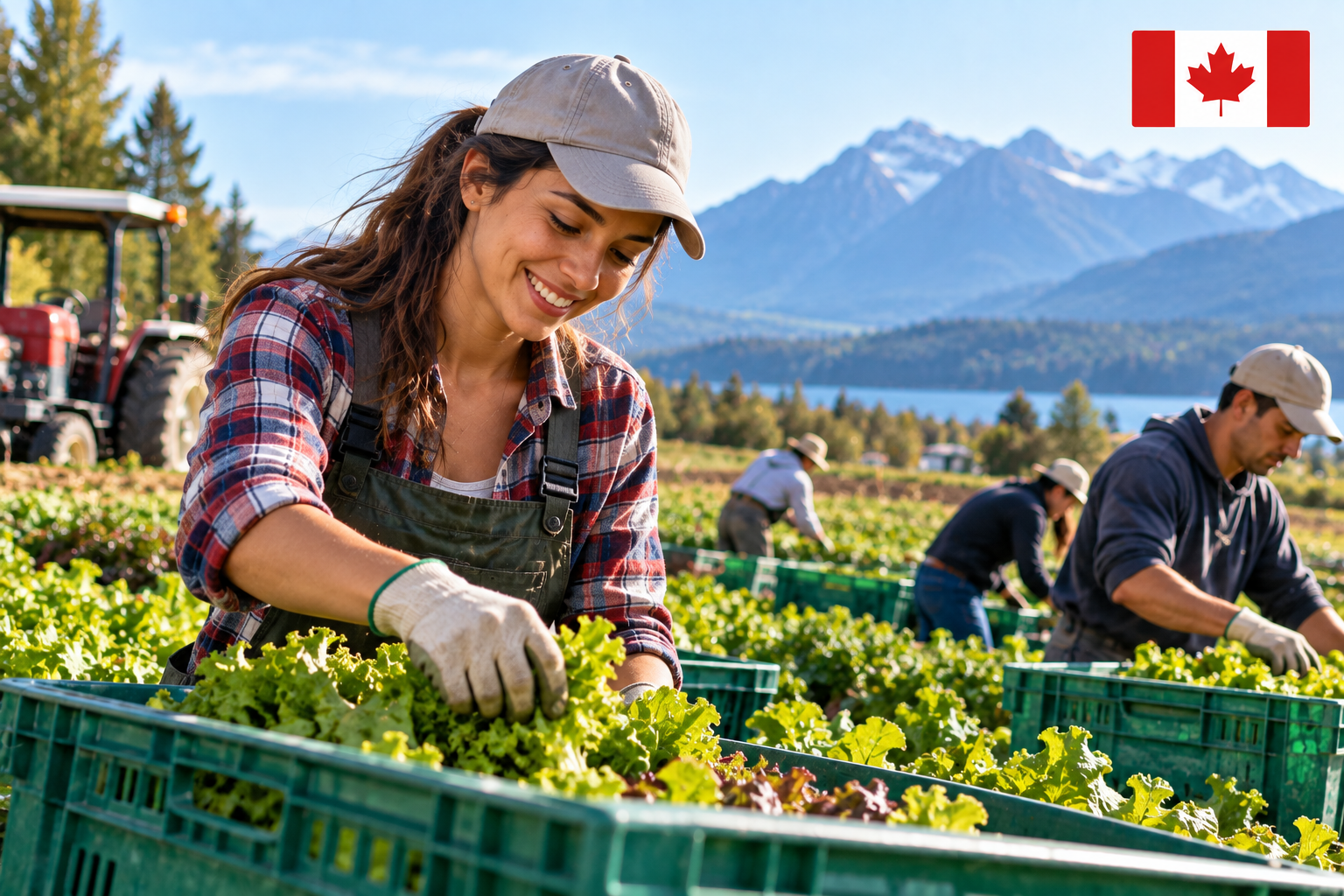 Conoce las opciones de empleo agricola en Canada