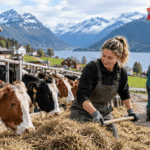 Granjas en Noruega ofrecen nuevas oportunidades de Trabajo