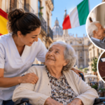 Cuidado de mayores en España e Italia empleo y requisitos